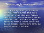 Centrinis bankas (CB) ir jo funkcijos 15 puslapis