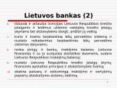 Centrinis bankas ir jo vaidmuo šalies ekonomikoje 20 puslapis