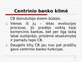 Centrinis bankas ir jo vaidmuo šalies ekonomikoje 3 puslapis