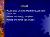 Chromas, molibdenas, volframas 2 puslapis