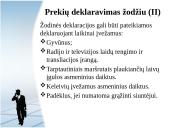 Deklaranto teisinis statusas 11 puslapis