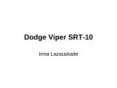 Dodge Viper SRT-10