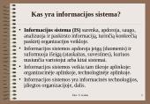Duomenų bazės ir informacijos sistemos 2 puslapis