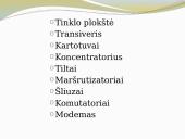 Duomenų perdavimo techninė įranga 2 puslapis