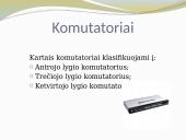 Duomenų perdavimo techninė įranga 11 puslapis