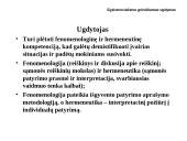 Egzistencializmas kaip ugdymo filosofinis pagrindas 7 puslapis