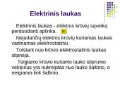 Elektrostatikos mokslas 5 puslapis