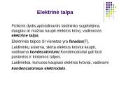 Elektrostatikos mokslas 8 puslapis