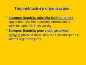 Europos Sąjunga ir jos organizacijos 8 puslapis