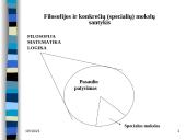 Filosofijos kilmė, esmė ir prasmė 20 puslapis