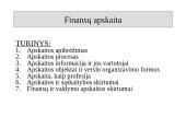 Finansų apskaita