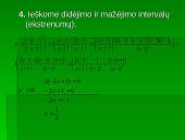 Funkcijos tyrimas. Savarankiškas darbas 5 puslapis