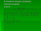 Funkcijos tyrimas. Savarankiškas darbas 7 puslapis