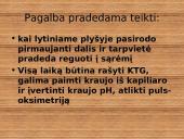 Gimdyvės priežiūra 8 puslapis