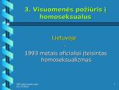Homoseksualumas: analizė ir problemos 20 puslapis