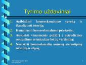 Homoseksualumas: analizė ir problemos 8 puslapis