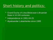 Hot spots of the world. Belarus 3 puslapis
