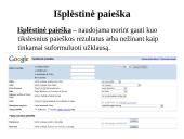 Informacijos paieškos būdai 14 puslapis