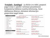 Informacijos paieškos būdai 10 puslapis