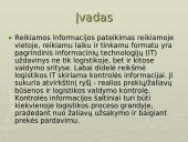 Informacinių technologijų pritaikymas logistikoje 2 puslapis