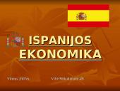 Ispanijos ekonomika