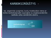 Karboksirūgštys - organiniai junginiai 2 puslapis