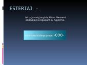 Karboksirūgštys - organiniai junginiai 8 puslapis