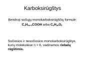 Karboksirūgštys ir viskas apie juos 3 puslapis