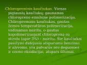 Kaučiukas, kaučiuko tipai, panaudojimas 9 puslapis