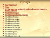 Klasicizmas. Kas? Kaip? Kur?  2 puslapis