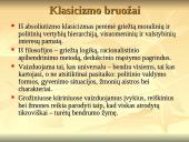 Klasicizmas. Kas? Kaip? Kur?  8 puslapis