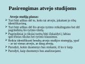Kokybinių sociologinių tyrimų ypatumai ir planas. Kokybinių tyrimų strategijos 15 puslapis