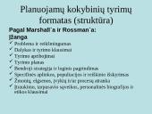 Kokybinių sociologinių tyrimų ypatumai ir planas. Kokybinių tyrimų strategijos 7 puslapis