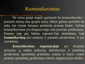 Komunikavimo svarba UAB "Vilpra" 3 puslapis