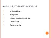 Konfliktai ir konfliktų valdymas 4 puslapis
