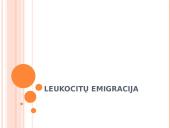 Leukocitų emigracija