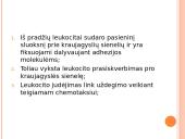 Leukocitų emigracija 3 puslapis