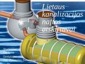 Lietaus kanalizacijos naftos atskirtuvai