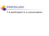 Glossary Listening 19 puslapis