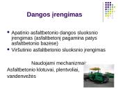 Magistralinio kelio "Via Baltica" atkarpos tiesimo darbų technologija akcinėje bendrovėje "Kauno tiltai" 13 puslapis