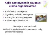 Magistralinio kelio "Via Baltica" atkarpos tiesimo darbų technologija akcinėje bendrovėje "Kauno tiltai" 15 puslapis