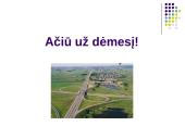 Magistralinio kelio "Via Baltica" atkarpos tiesimo darbų technologija akcinėje bendrovėje "Kauno tiltai" 18 puslapis