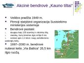Magistralinio kelio "Via Baltica" atkarpos tiesimo darbų technologija akcinėje bendrovėje "Kauno tiltai" 3 puslapis