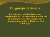 Migracija ir emigracija 14 puslapis