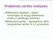 Mokesčiai, jų rūšys ir derinimo problema 11 puslapis