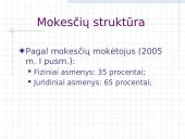 Mokesčiai, jų rūšys ir derinimo problema 13 puslapis