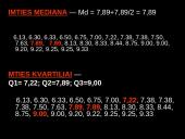 Moksleivių pusmečio vidurkiai ir jų mamų išsilavinimas 12 puslapis