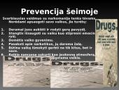 Narkotikų vartojimo priežastys, pasekmės ir kova su jais šeimoje 7 puslapis