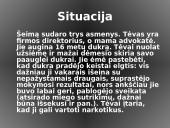 Narkotikų vartojimo priežastys, pasekmės ir kova su jais šeimoje 8 puslapis