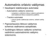 Orlaivio valdymo sistemos 13 puslapis